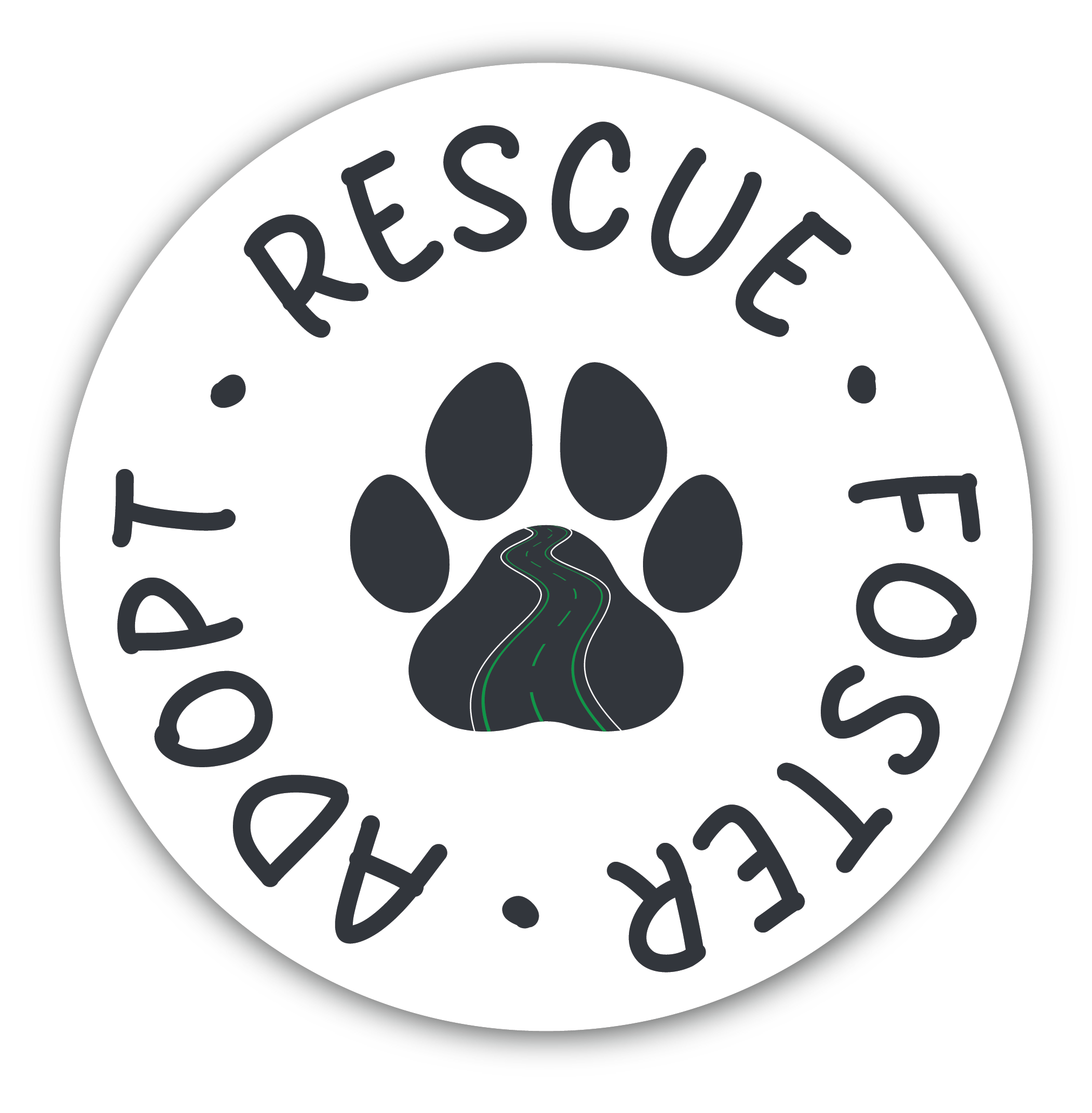 Rescue Adopt Foster sticker