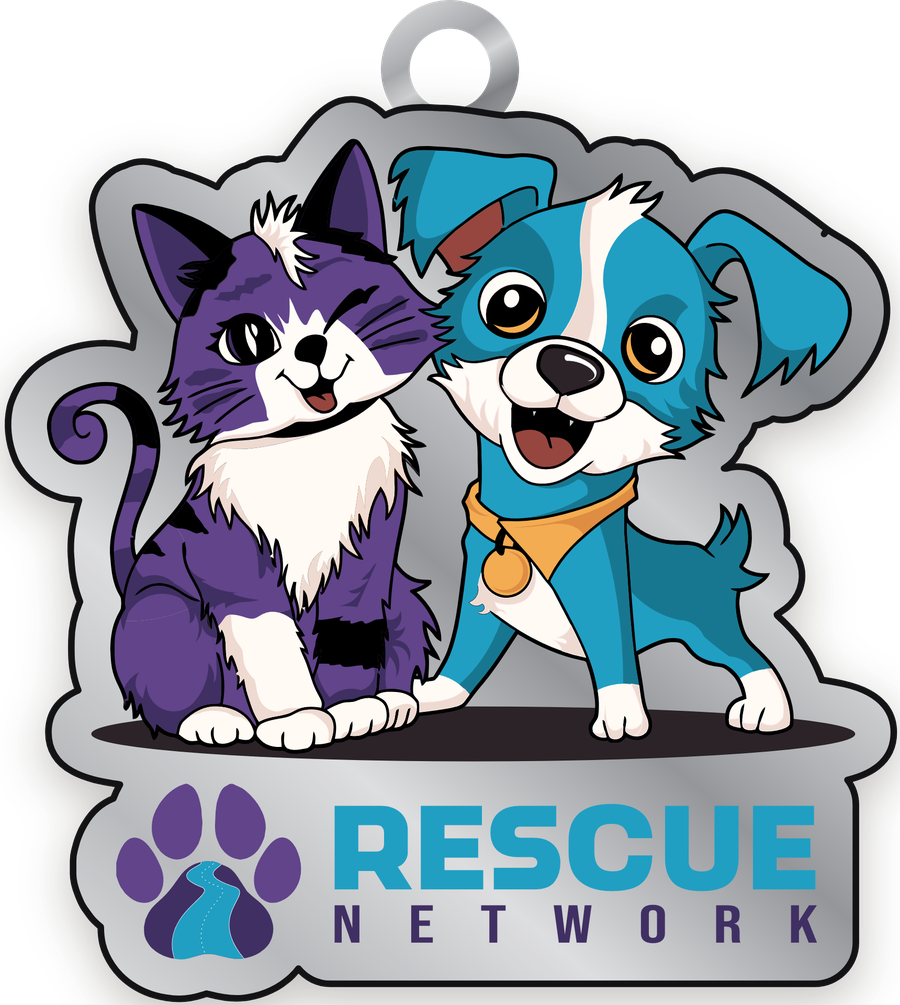 2026&ndash;27 Rescue Network mascot charm in antique silver