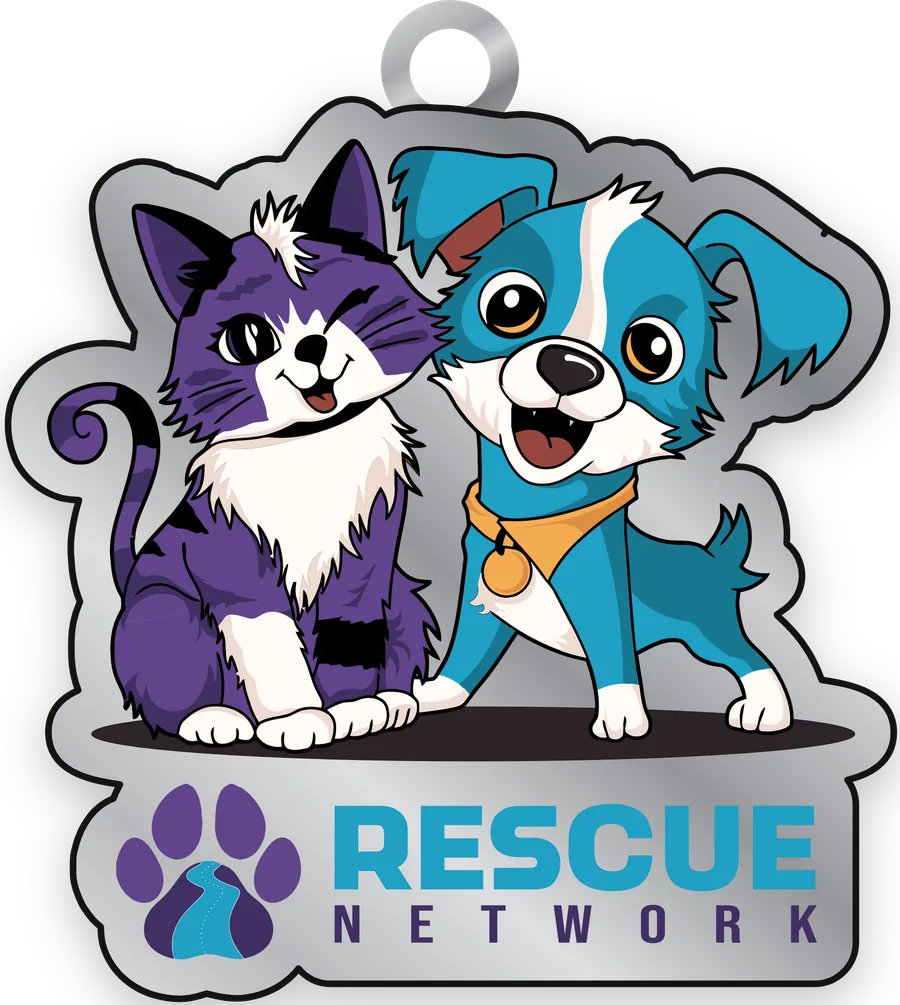 2026&ndash;27 Rescue Network mascot charm in antique silver